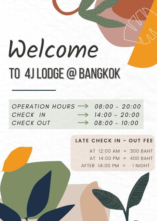 4J Lodge Bangkok Luaran gambar